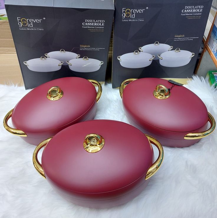 Casseroles Isotherme "Forever Gold"