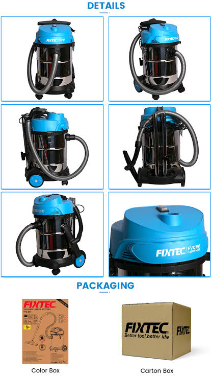 Aspirateur Eau et Poussière FIXTEC FVC301