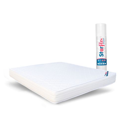 Matelas Orthopédique Déroulable - 2 Places - 160x200 cm